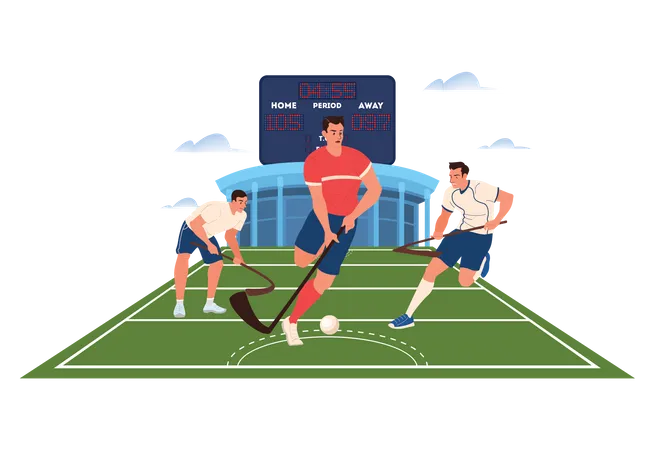 Hockey World Cup  Illustration