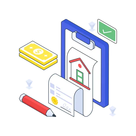 Home Purchasing Agreement  Illustration