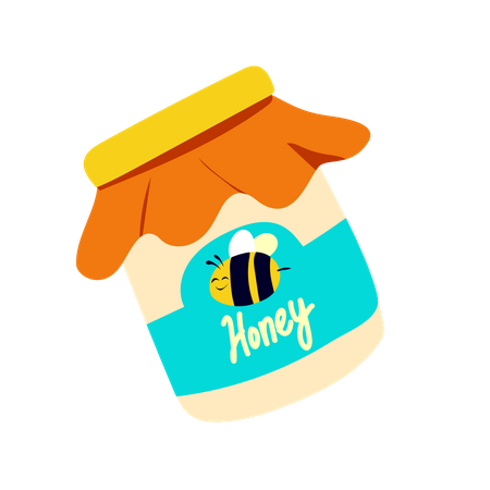 Honey Pot  일러스트레이션