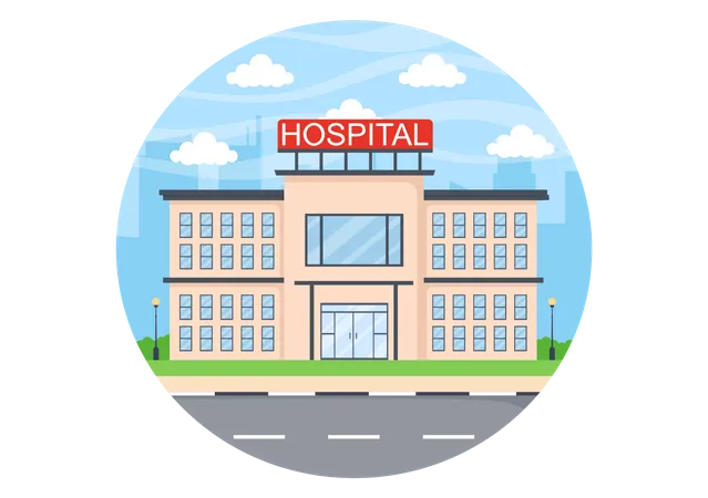 Hospital  イラスト