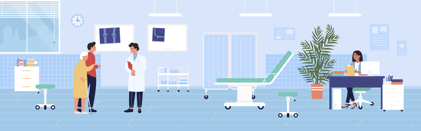 Hospital Room  イラスト