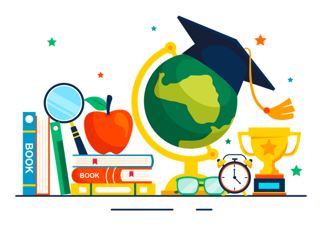 International Education Day Illustration  Illustration