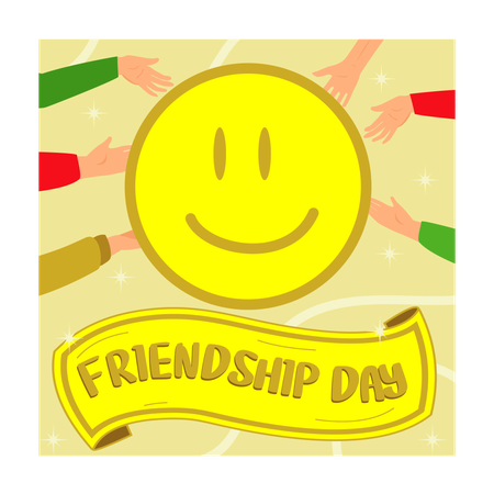 International Friendship Day  Illustration