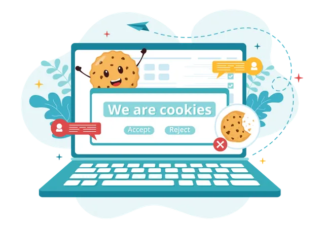 Internet Cookies  Illustration