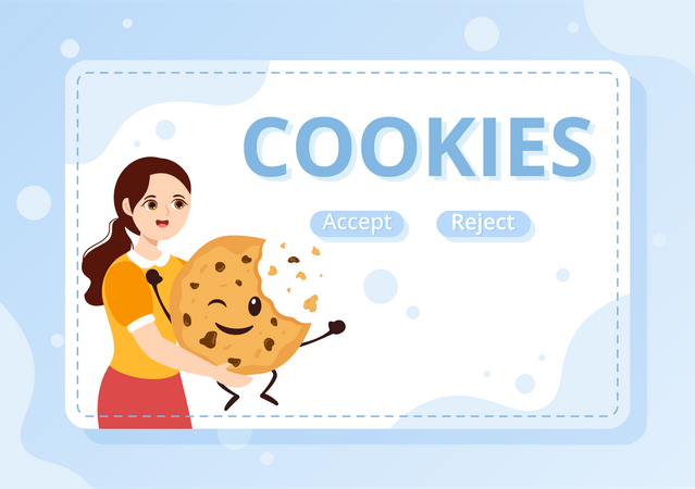 Internet Cookies  Illustration