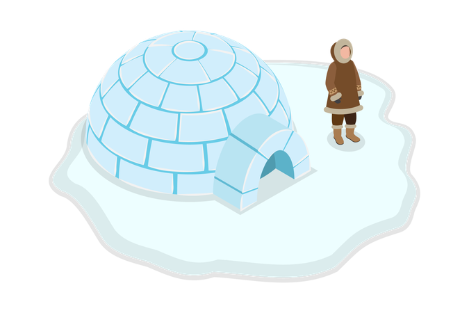 Inuit Culture  Illustration