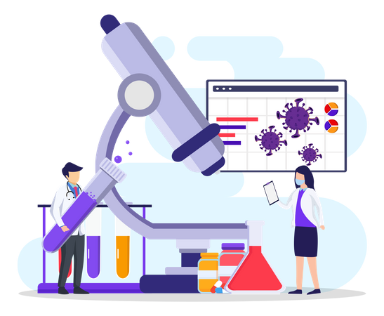 Investigación científica  Ilustración