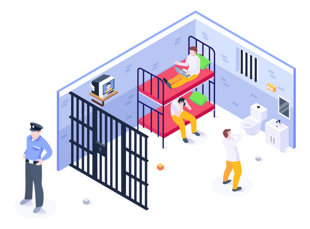 Jail  Illustration