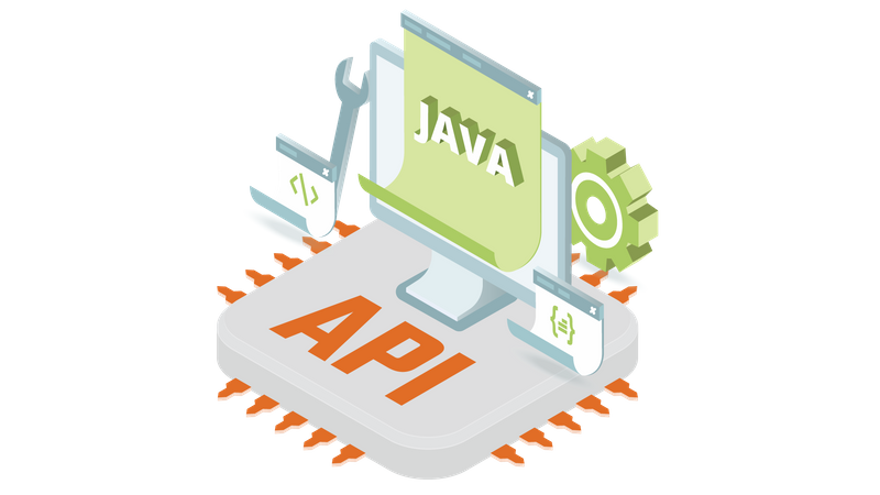 Integração de API java  Ilustração