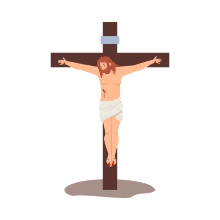 Jésus Christ crucifié  Illustration