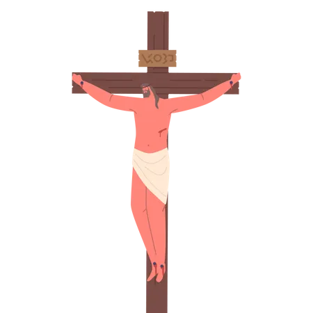 Crucificação de jesus  Ilustração