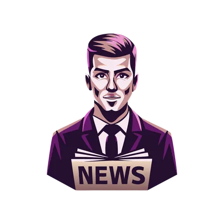 Journalist  Illustration