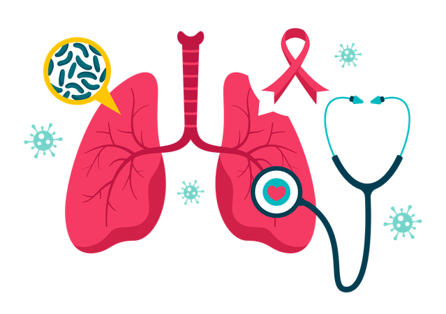 Journée mondiale de lutte contre la tuberculose  Illustration