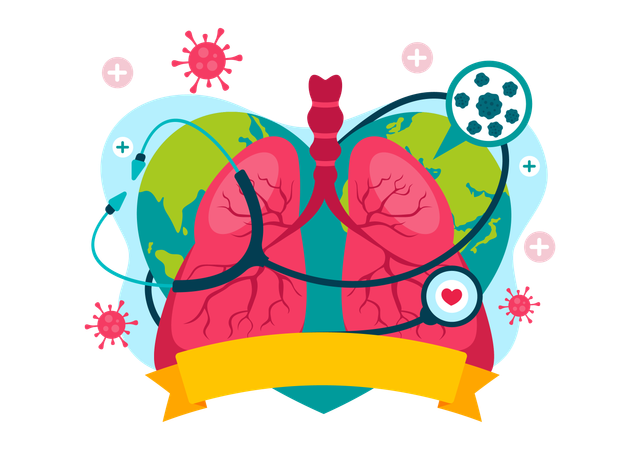 Journée mondiale de lutte contre la tuberculose  Illustration