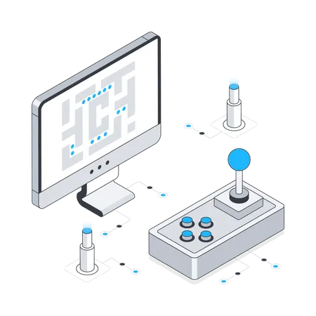 Joystick  Illustration