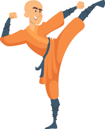 Karate Fighter  Illustration