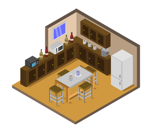 Kitchen  イラスト