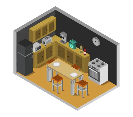 Kitchen  イラスト