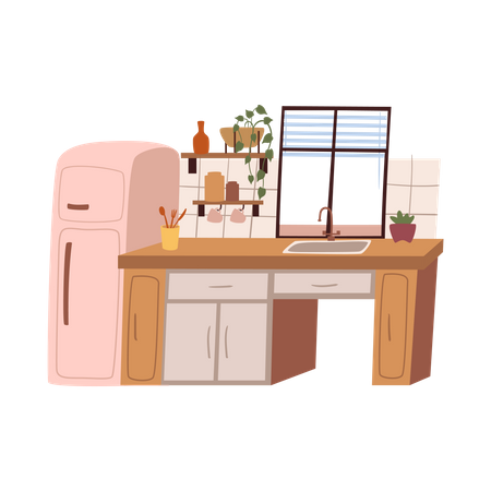 Kitchen  イラスト