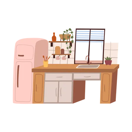 Kitchen  イラスト