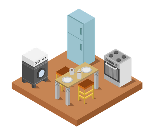 Kitchen point  Illustration