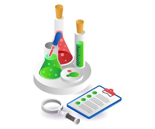 Lab experiment analysis  Illustration