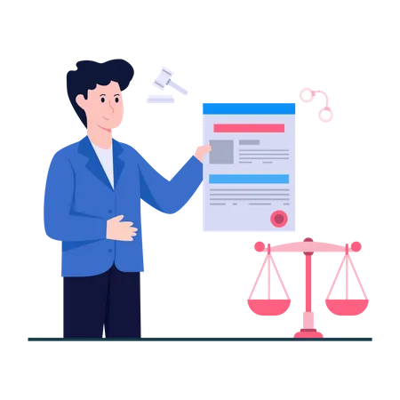 Legal Doc  Illustration