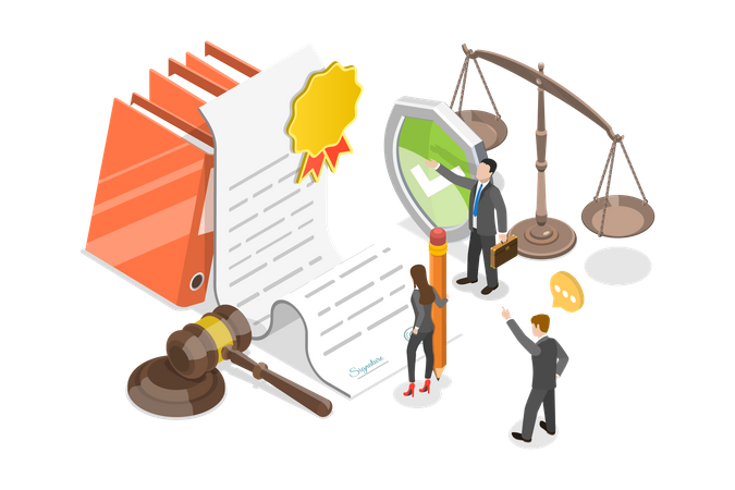 Legal Process  Illustration