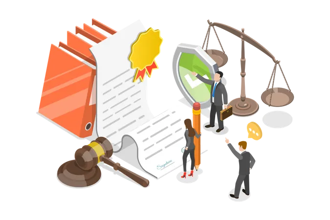 Legal Process  Illustration