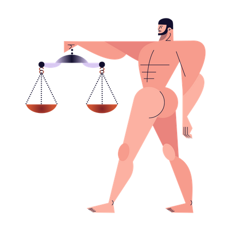 Libra  Illustration