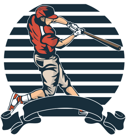 Ligue de baseball  Illustration