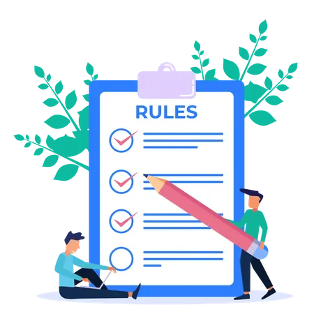 List of rules  Illustration