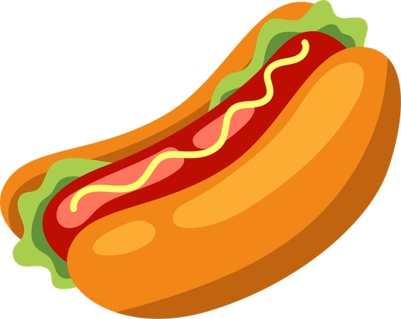 Loaded Hot Dog  Ilustração