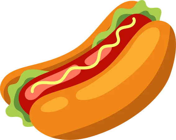 Loaded Hot Dog  Ilustração