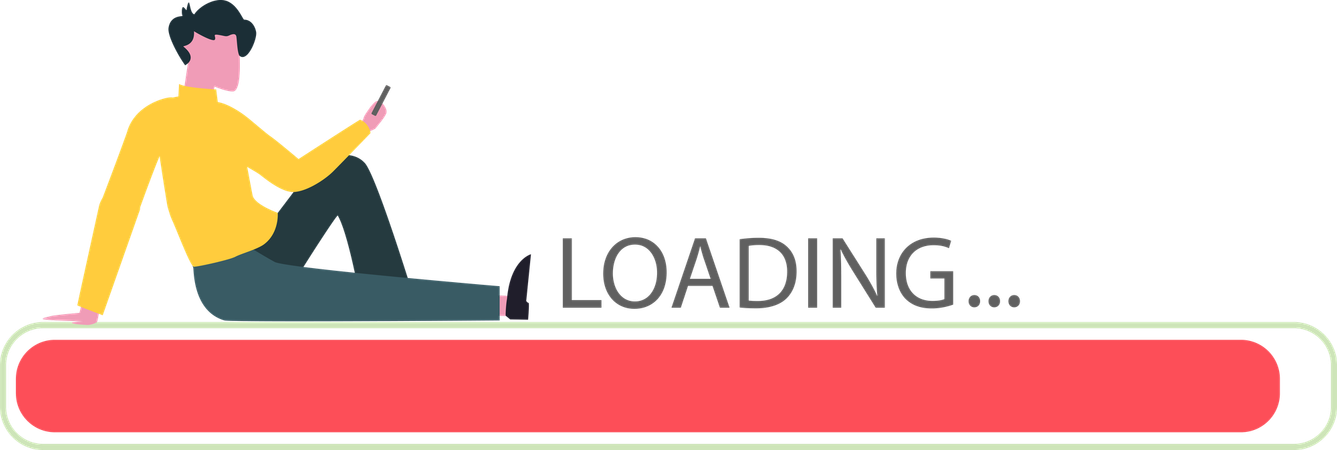 Loading bar  Illustration