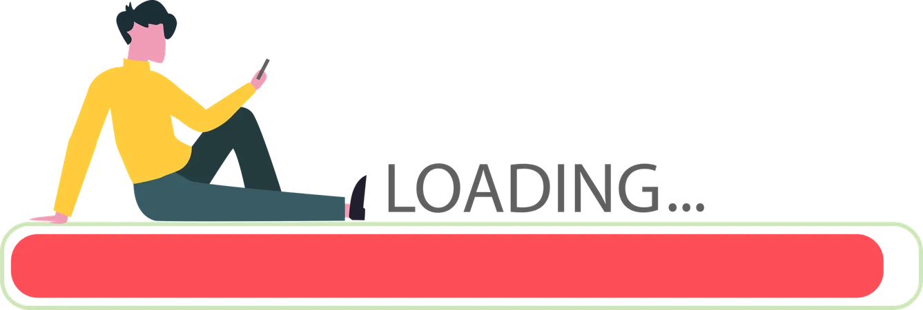 Loading bar  Illustration