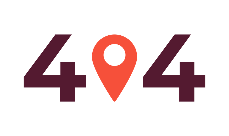 Location error 404 flash message  Illustration