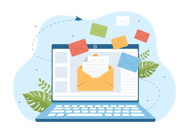 Mail Marketing  Illustration