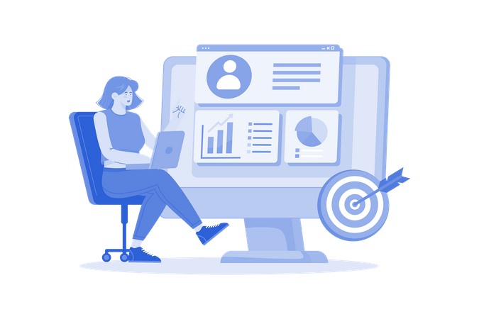 Marketing Research Analyst  Illustration