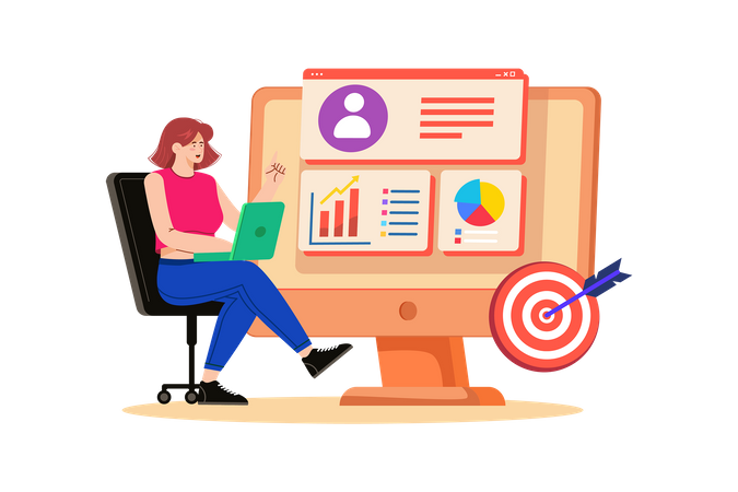 Marketing Research Analyst  Illustration