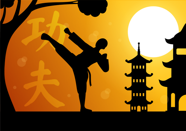 Martial Art  Illustration