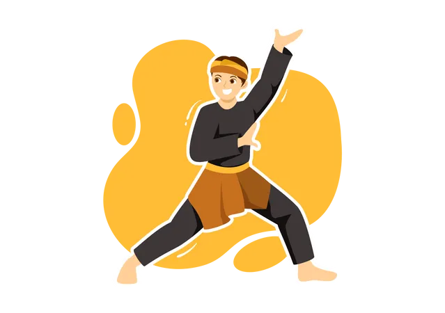 Martial Artist  Illustration