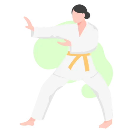 Martial arts  Illustration