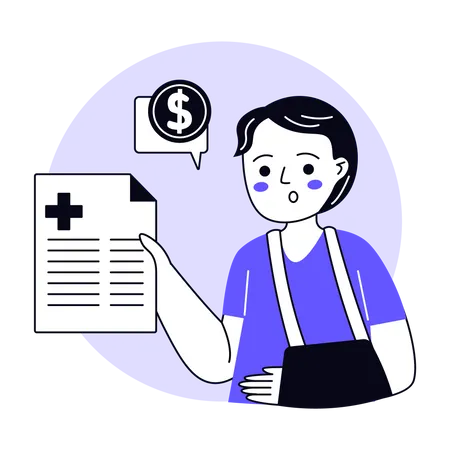 Medical Billing  イラスト