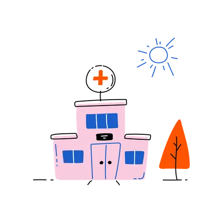 Medical clinic  イラスト