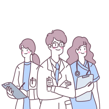 Medical Professionals  イラスト