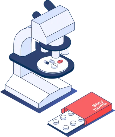 Medicine testing  Illustration