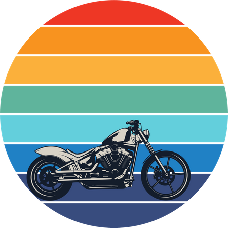 Motocicleta  Ilustração