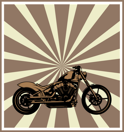 Motocicleta  Ilustração