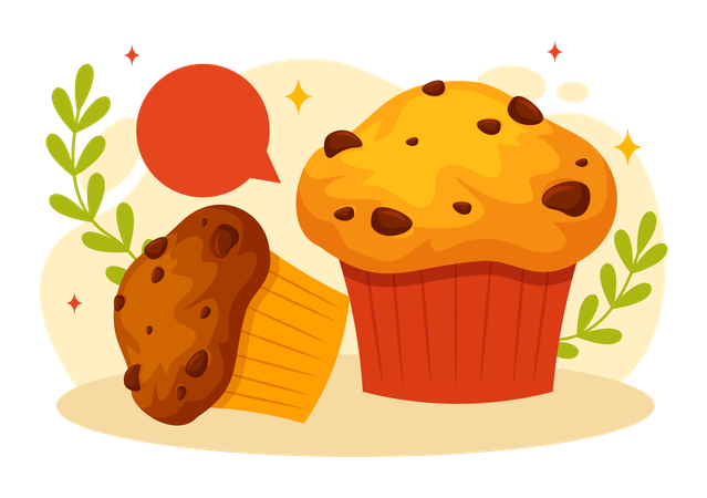 Muffin Day  일러스트레이션